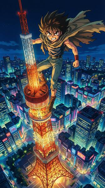 《东京英雄》高清动漫视频海报